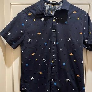 Cactus Man Button Down Shirt